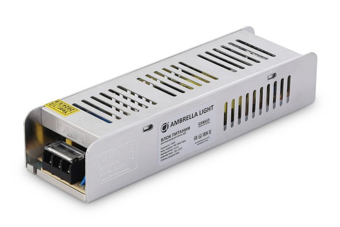 Изображение товара Блок питания AMBRELLA LIGHT Illumination 5.8x4x20 см металлический серебро