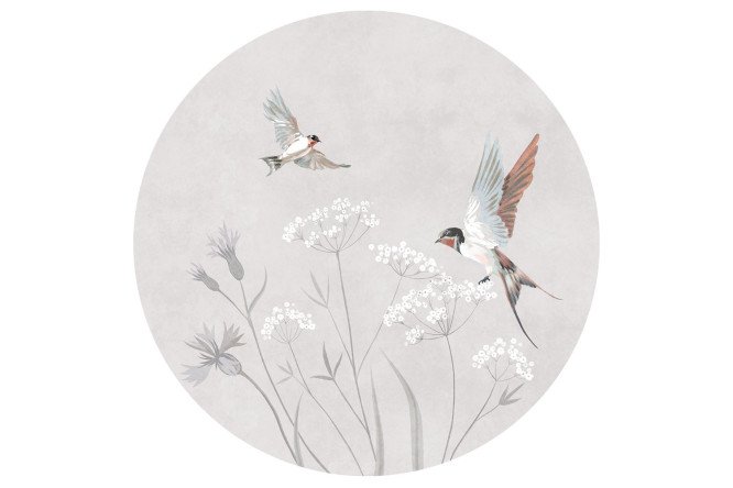 Изображение товара Репродукция Весенняя песня II 30х30 см на бумаге украшение интерьера