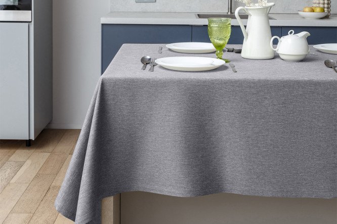 Изображение товара Скатерть Рогожка 165х200 см из 100% полиэстера недорого