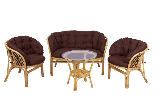 Изображение товара Комплект мебели Багама цвет медовый