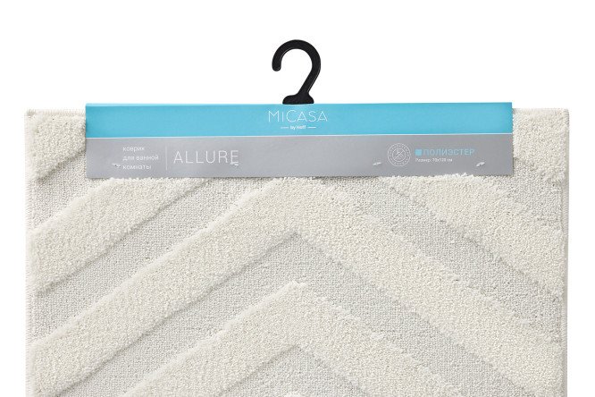 Коврик для ванной комнаты MICASA Allure 70x120 см