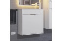 Тумба для ванной подвесная Modul 393020546 60 см, цвет каркаса белый матовый, фасада белый матовый