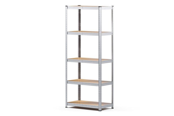 Изображение товара Стеллаж с 5 полками Bonus из стали и ХДФ для дома и офиса