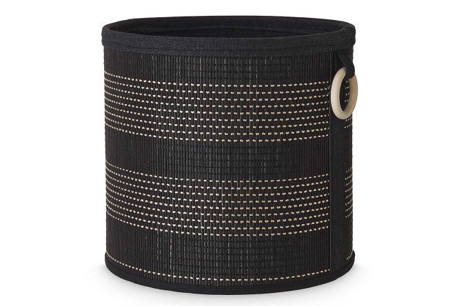 Изображение товара Корзина HOFF Malme 32х30х32 см для хранения из бамбука и металла