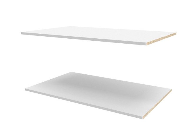 Изображение товара Комплект полок для каркаса Оскар 2 шт. ЛДСП размеры 96,8х1,6х57,6 см