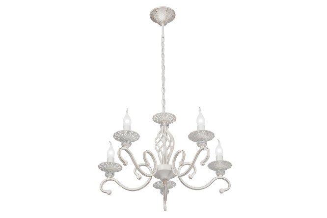 Изображение товара Люстра VITALUCE V1692-0/5 для освещения до 15 кв.м, размеры 58x59x58 см, цоколь E14