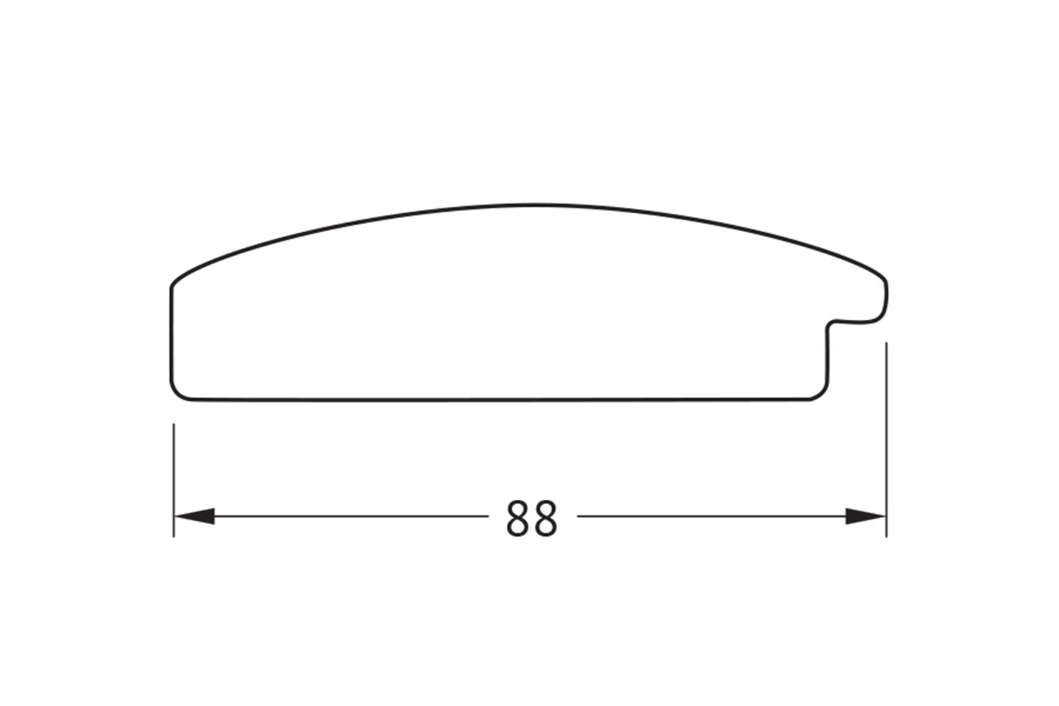 фото Зеркало в раме octagon evoform