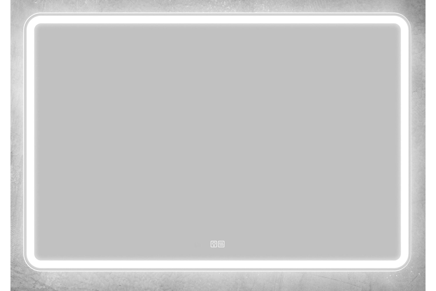 Зеркало с подсветкой BELBAGNO SPC-MAR-1100-800-LED-TCH-WARM с подогревом 110х80 см