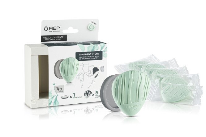 Изображение товара Ароматизатор Fragrant stone Tobacco & Vetiver для дома 25 г