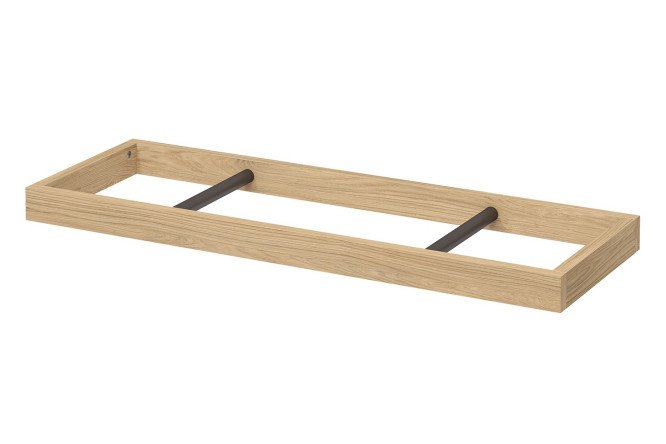 Изображение товара Штанга HOFF Блокс для каркаса 100x35 см серый дуб светлый