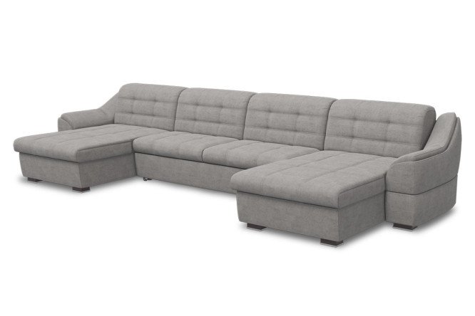 Изображение товара П-образный диван-кровать Антарес с механизмом Дельфин, размеры 443х92х175 см