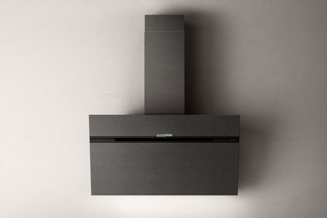 Изображение товара Вытяжка ELICA STRIPE URBAN CAST цвет тёмно-серый, 89 см