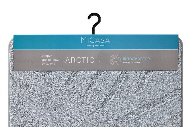 Коврик для ванной комнаты MICASA Arctic 70x120 см