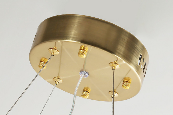 Люстра подвесная LED FAVOURITE Placerat 12.4 кв.м., 50х15х50 см, LED