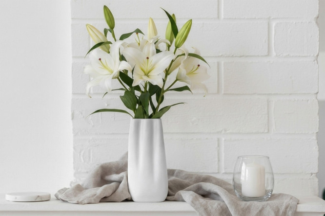 Ваза Mandarin decor Хлоя 23.3 см, Керамика