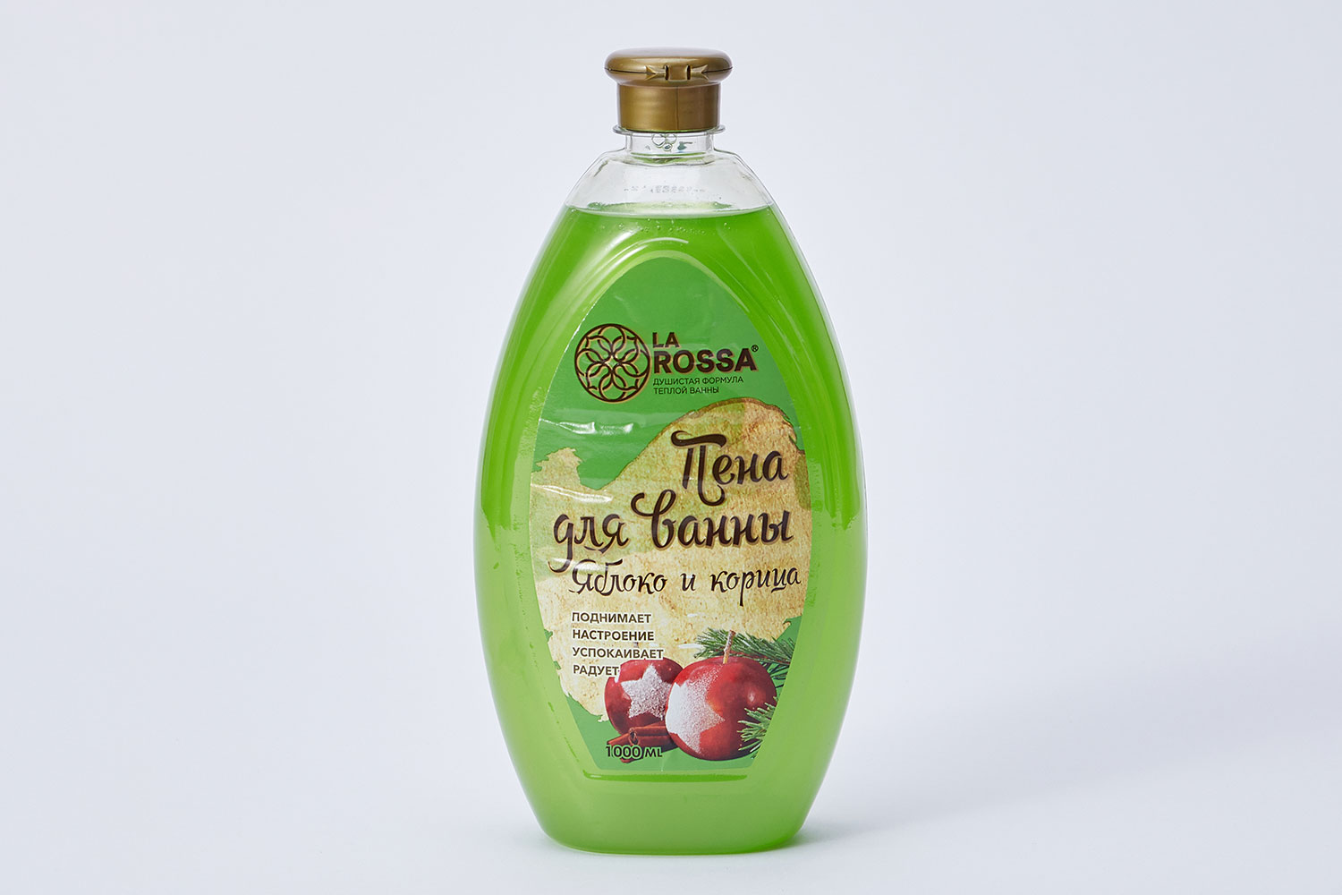 Пена для ванны увлажняющая Яблоко и корица