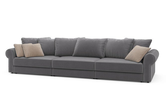 Изображение товара Диван-кровать SOLANA Флоренция с механизмом Еврокнижка, размеры 349х90х121 см