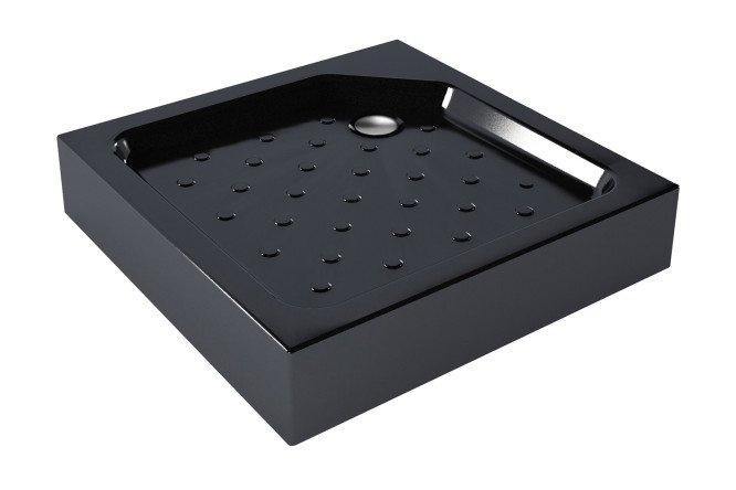 Изображение товара Душевой поддон Universal N 900 black АПS 013576 универсальный угол 90х16х90 см