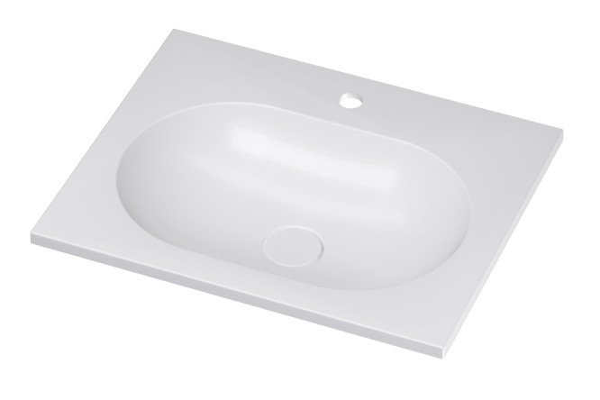 Изображение товара Раковина Гавана 600 10.260.00600.001 Накладная, 60х14.2х48 см