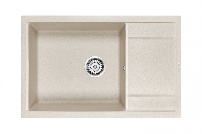 Изображение товара Мойка врезная с крылом PAULMARK Verlass PM317850-BE 78х50х20 см