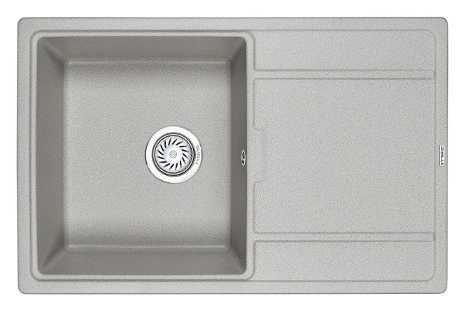 Изображение товара Врезная мойка с крылом GRANULA 7804 78х50х20 см