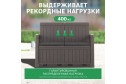 Диван 2-местный Positano цвет каркаса мокко (тёмно-коричневый), отделки мокко (тёмно-коричневый)