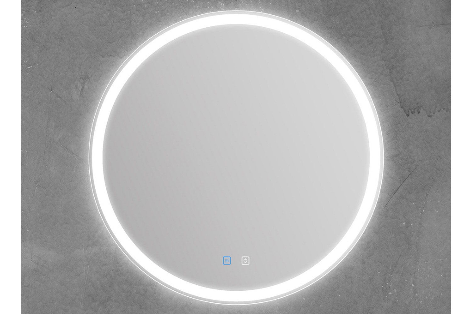 Зеркало с подсветкой BELBAGNO SPC-RNG-800-LED-TCH-SND 80х80 см