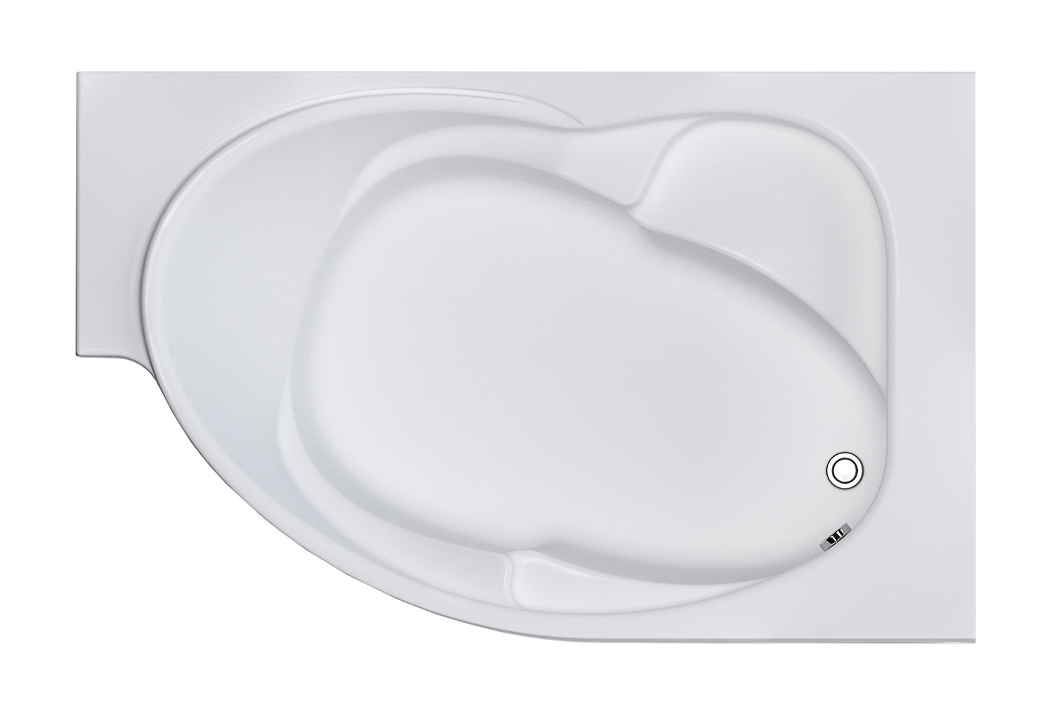 Ванна пристенная Marka One Ergonomika