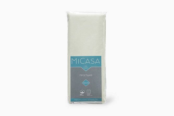 Простыня MICASA Calma Сатин