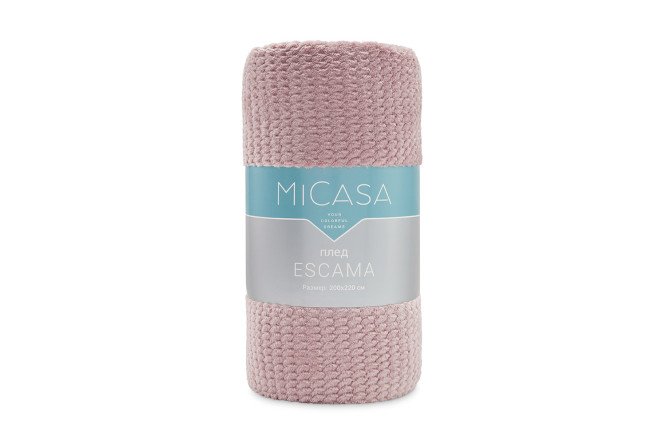 Фото 7 Плед MICASA Escama Полиэстер, 140х200 см