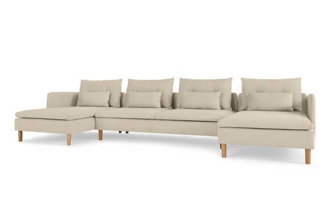 Изображение товара П-образный диван Ишим с подлокотниками для комфортного отдыха