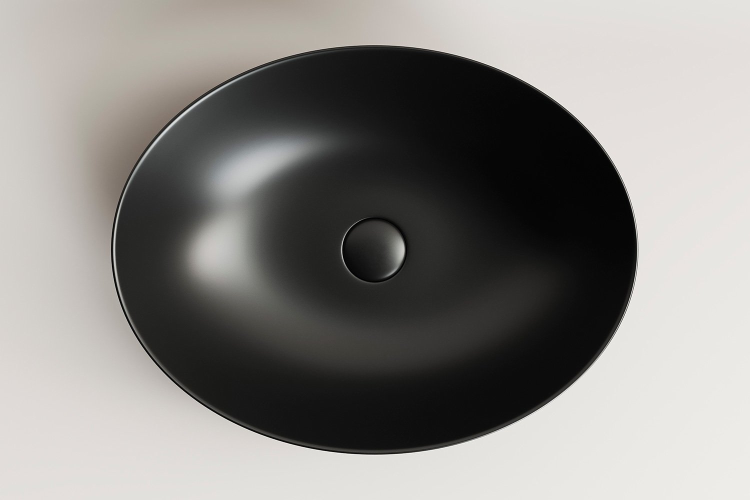 Умывальник накладной CERAMICANOVA Element CN6017MB 52х13х39.5 см