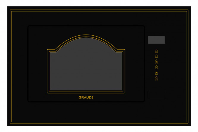 Изображение товара Встраиваемая микроволновая печь GRAUDE MWGK 38.1 59.5х39х29 см чёрная