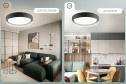 Люстра SEVEN FIRES Лагом 17 кв.м., 45x8x45 см, LED