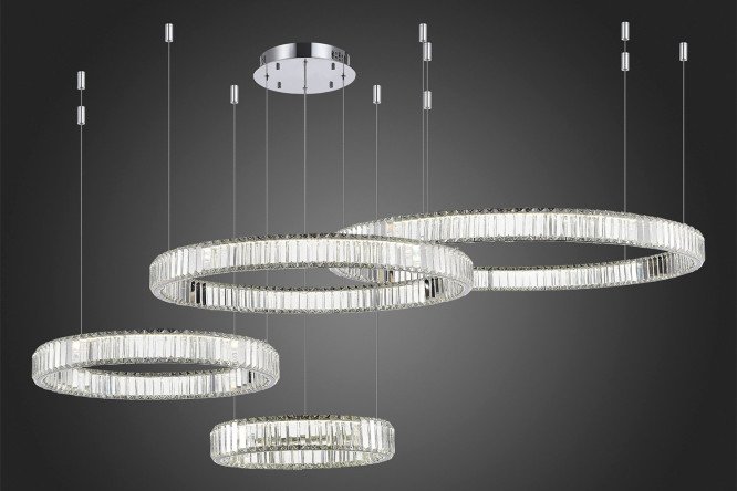 Люстра подвесная ST LUCE Tivoli 67 кв.м., LED, 180 см
