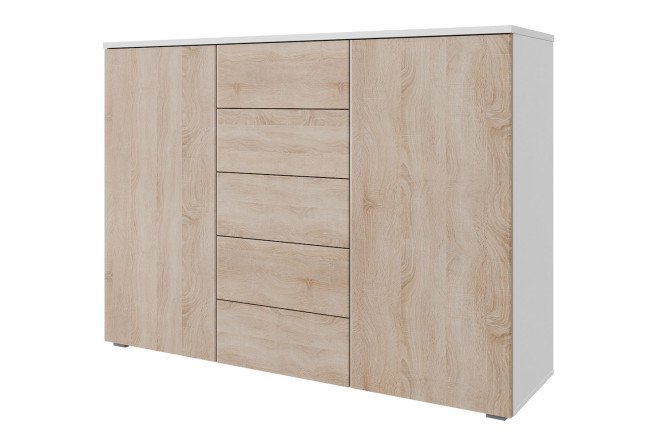 Изображение товара Комод Оскар Лайн 150 с системой push-to-open и дубом сонома