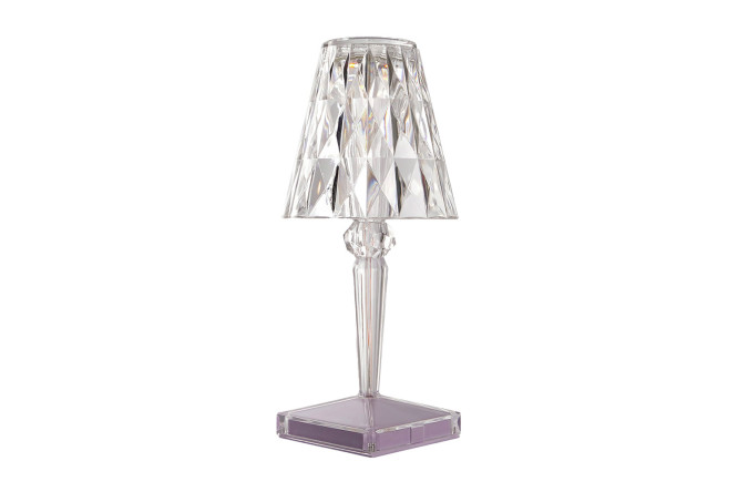 Cветильник настольный ФАZА Кристалл LED, 1.5 Вт, 12x25.5x12 см