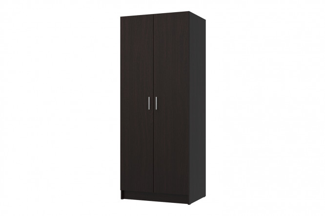 Шкаф для одежды 2-дверный Лофт 80х202х57,5 см, венге