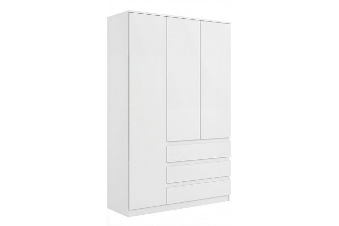 Изображение товара 3-дверный шкаф Марм с 3 ящиками 121x208x50,6 см