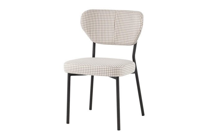 Изображение товара Стул Билл 52х82х56 см с металлическими ножками и шенилловой обивкой