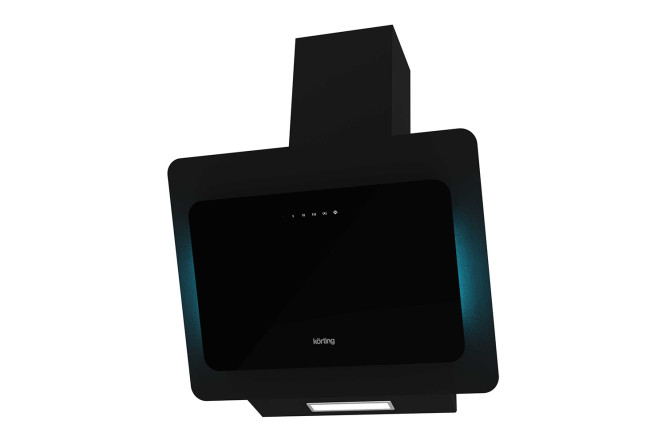 Изображение товара Вытяжка KORTING KHC 67590 GN цвет чёрный, 59.5 см