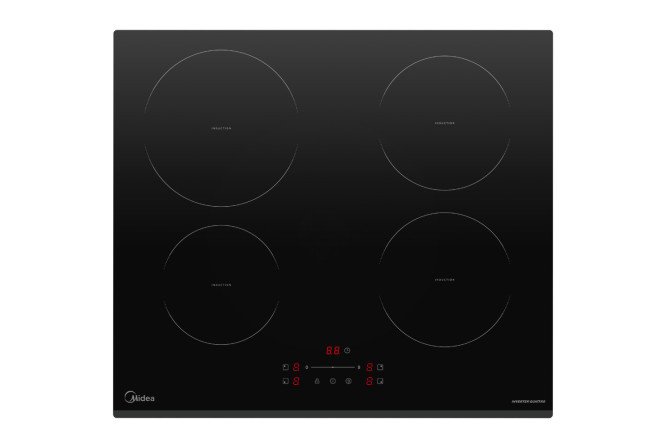 Изображение товара Индукционная панель MIDEA MIH 64707F 59 см с 4 зонами нагрева