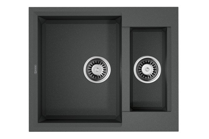 Изображение товара Врезная мояка OMOIKIRI Sakaime 60-2-PL, 60х50х21 см, материал tetogranit