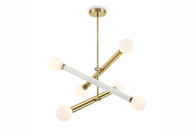 Светильник подвесной FREYA Modern Cross 16 кв.м., 70х66х70 см, G9