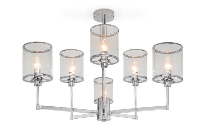 Изображение товара Потолочный светильник EUROSVET Inari 11 кв.м. E14 white