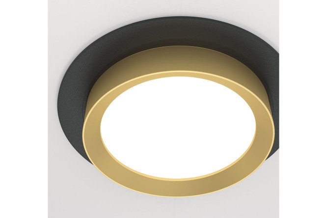 Светильник встраиваемый MAYTONI Downlight Hoop 11x5.3x11 см, GX53