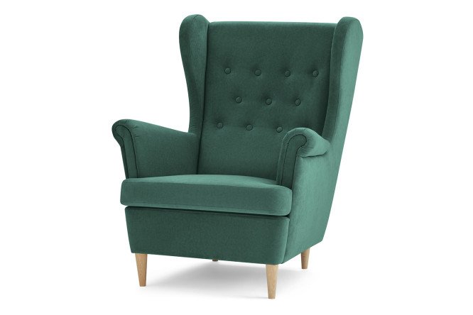 Изображение товара Кресло SCANDICA Скотт обивка велюр стильное комфортное