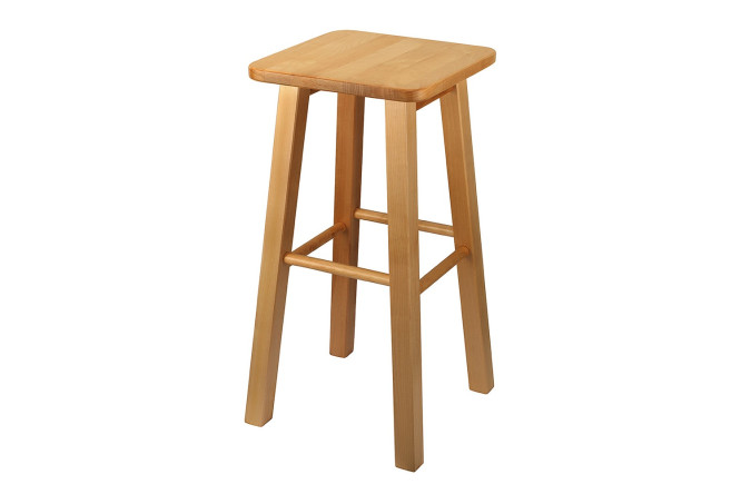 Изображение товара Барный табурет Loft Bar 73 см орех массив берёзы стильный дизайн