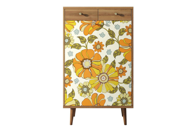 Изображение товара Комод Berber с 2 ящиками и дверками - стильная мебель для хранения