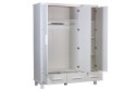 Шкаф трёхсекционный Simple с ящиками 160.4х210х58.8 см